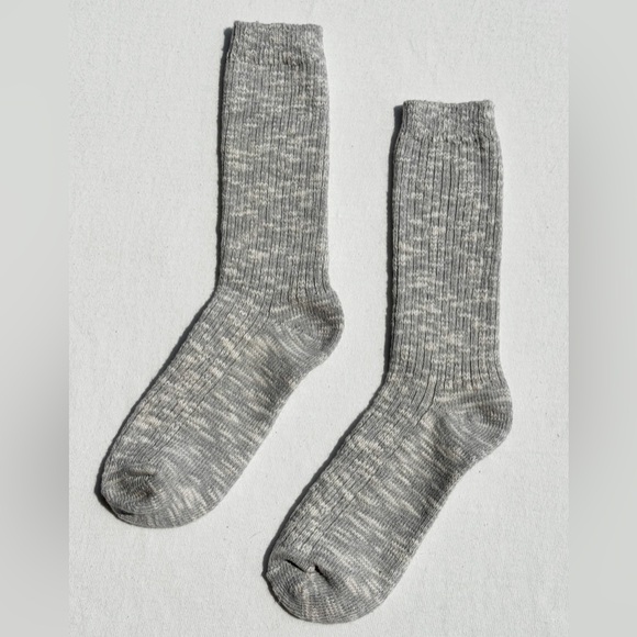 NEW Le Bon Shoppe Cottage Socks Grey - Picture 2 of 3